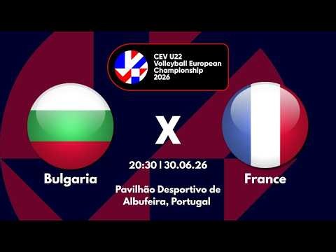 Full Match | Bulgaria vs. France | CEV U22 Volleyball European Championship 2026 Men