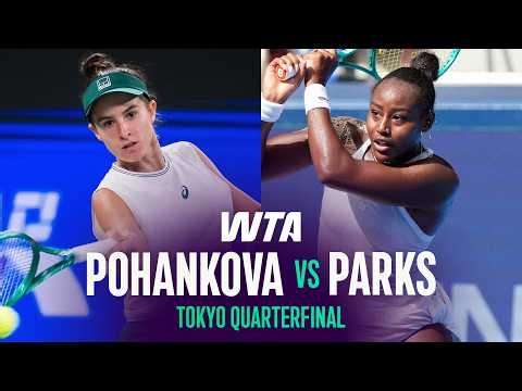 Mia Pohankova vs. Alycia Parks | 2026 Tokyo Quarterfinal | WTA Match Highlights