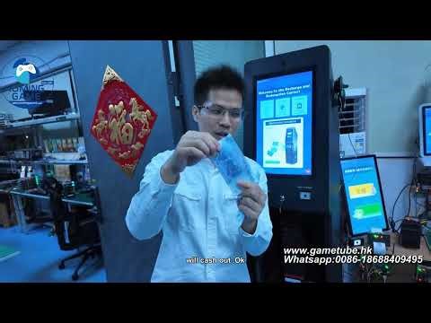 HomingGame High Security Ticket Redeem Cash Kiosk ATM Machine – Self Service TITO Redemption Termina
