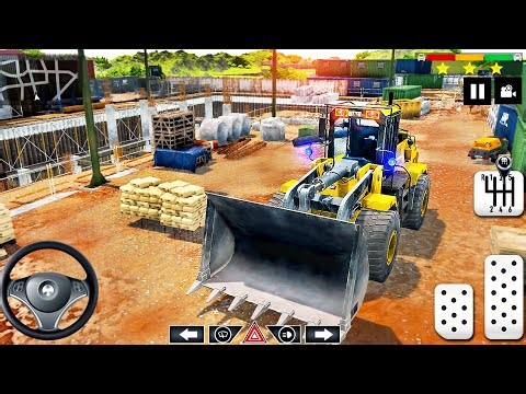 Road Builder Excavator Trucks - Real Builders House Construction Simulator - Android GamePlay #2