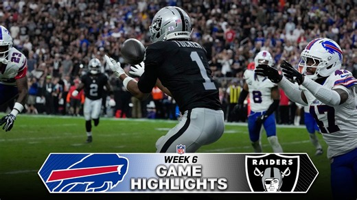 Buffalo Bills vs. Las Vegas Raiders Game Highlights | NFL 2026 Season Week 6
