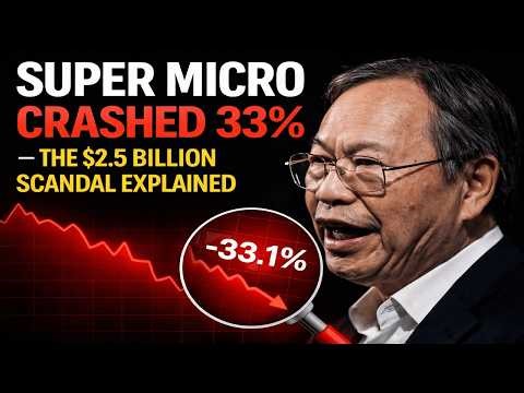 Super Micro Just Crashed 33% — The $2.5 Billion AI Chip Scandal Explained