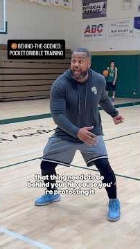 🏀 BEHIND THE SCENES: POCKET DRIBBLE TRAINING #basketball #highschoolbasketball #basketballtraining