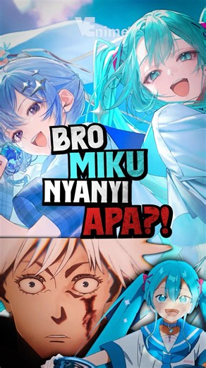 Miku Miku remembering the strongest sorcerer today😭 #anime #animeindonesia