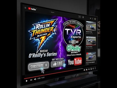 NASCAR Trucks at Bristol Baby with the Rollin Thunder Racing league