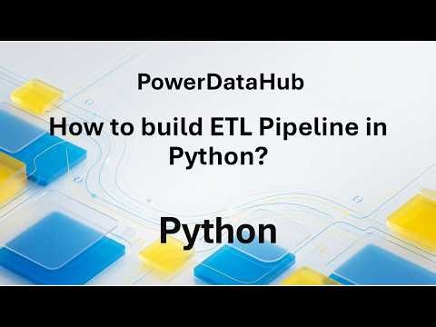 How to build simple ETL Pipeline in Python?
