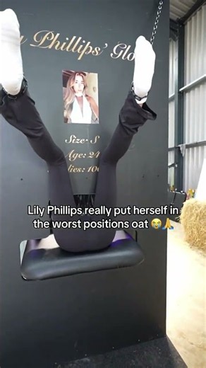 How Did Lily Phillips Get In There? 😂