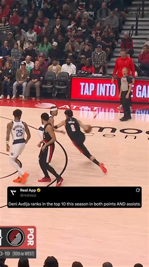 Deni has been unreal 🔥 Last night he continued his All-Star campaign reaching Top 10 in Total Points & Assists! Votes count triple today so continue to vote for Deni Avdija at https://www.nba.com/blazers/allstar | Portland Trail Blazers