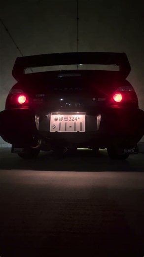 GDB WRX STI マフラー音