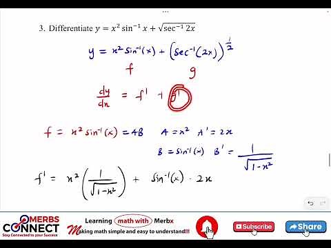 Derivative of the Inverse Secant Function