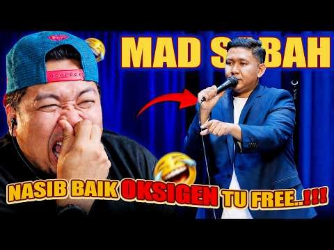 MAKIN PECAH‼️ KELUARGA MERTUA SESAT ⁉️ 🤣😭 MAD SABAH | STAND UP COMEDY REACTION