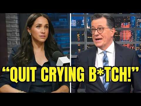 Stephen Colbert Sparks Emotional Moment as Meghan Markle Breaks Down After Heated Exchange