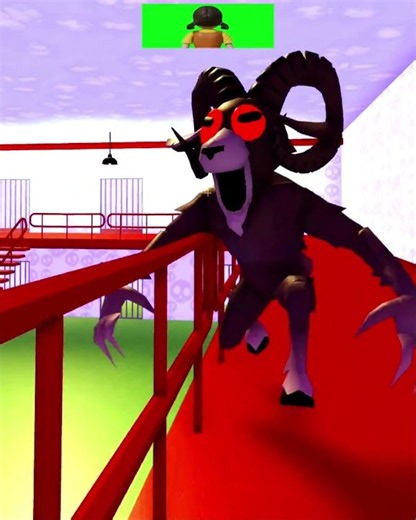 New Barry’s Prison Run! Gaslight Warden 🟢🤡 (#Obby) #lie #roblox