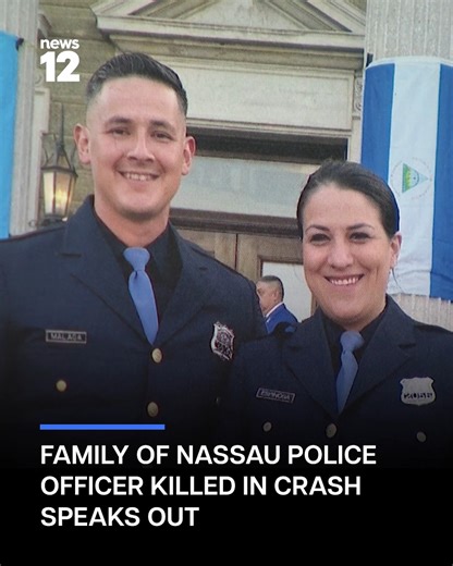 News 12 Long Island on Instagram: "SPEAKING OUT: A Nassau police officer is being remembered for her heart, her generosity and devotion to her family. The husband and brother of Patricia Espinosa are speaking for the first time since the crash that took her life. Watch News 12 and tune into our stories for more. . . . #News12 #LongIsland #PatriciaEspinosa #Police #Family #News #LocalNews #EndOfWatch"