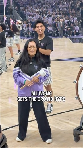 Ali Wong sets the tone ahead of Las Vegas Aces vs Golden State Valkyries