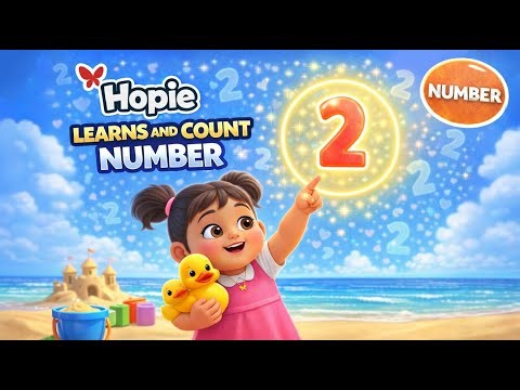 Learn & Count Number 2️⃣ | Fun Counting for Kids & Toddlers