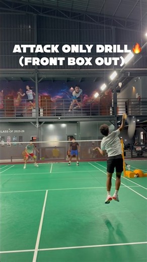 Great Drill for 15x3 Format 💯 #badminton