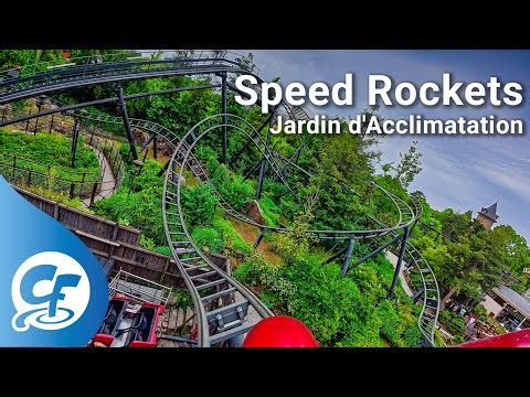 Speed Rockets front seat on-ride 4K POV Jardin d'Acclimatation