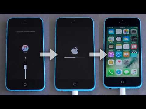Restoring an iPhone 5C like it's 2017!