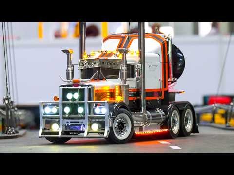 UNIQUE RC TRUCK, RC MACHINE, RC TRACTOR COLLECTION!! RC DUMP TRUCK, RC EXCAVATOR, RC WHEEL LOADER