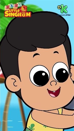 #Baby Little Singham👶| Milk power se hoga dhamaka!🍼⚽| #Cartoon for Kids🤩| #shorts | @DiscoveryKidsIN