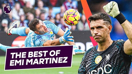 AMAZING Emi Martinez Premier League Saves!