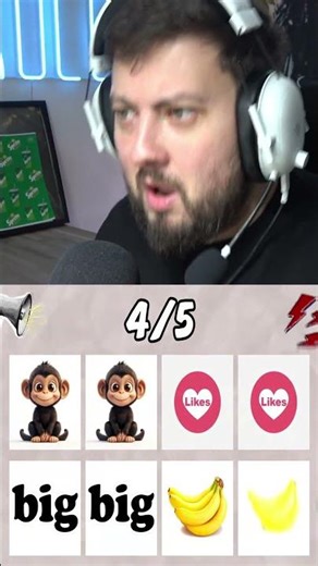 say the word on beat 1 🐵🍌 *banana challenge!*