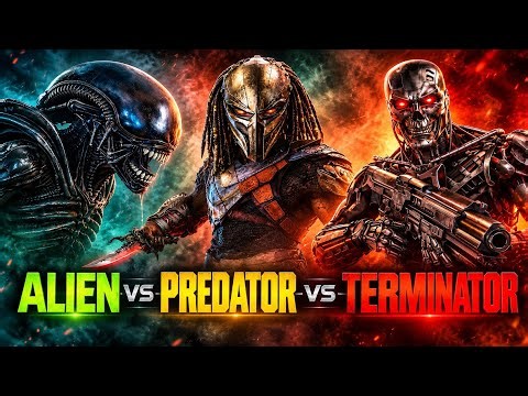 Predator vs Alien vs Terminator - who will survive?