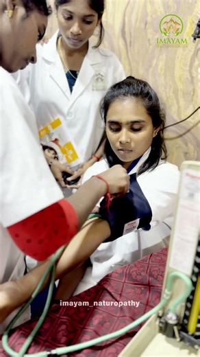 From Theory to Practice | Live Pulse Rate Checking Practical | Imayam Naturopathy College