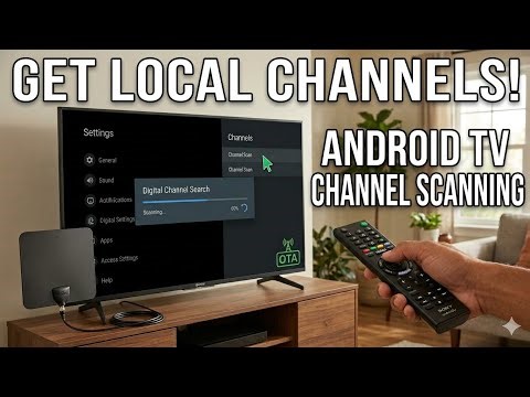 How to Scan for Channels on Android TV
