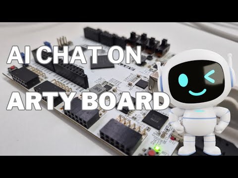 Talking to my FPGA: AI Chat on MicroBlaze