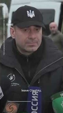 Russian, Ukrainian humanitarian officials enter Oleshky
