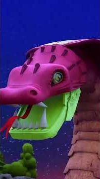 Rhinomite and Bone Shaker vs. the GIANT SNAKE! #shorts