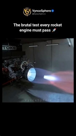 The brutal test every rocket engine must pass 🚀