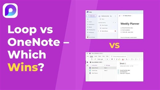 Loop vs OneNote - which should you use? | Michelle Kaye Training Ltd