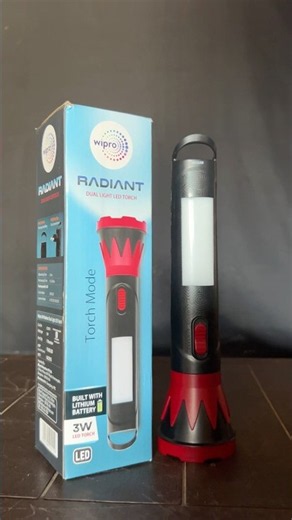 wipro Radiant torch review #torch #shorts #powerful