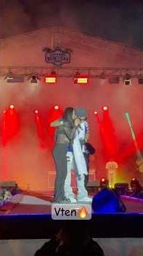 Vten performance in new year carnival at chitwan with lady@VTENOfficial #vten #concert #rap