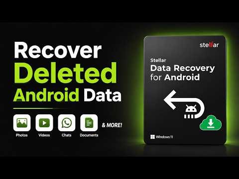 Stellar Data Recovery for Android Review | Can It Recover Deleted Android Data? (Hands-On Test)