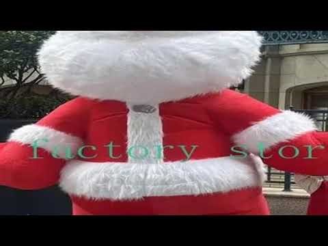 Inflatable Cosplay Costume for Christmas Party/Holiday/Wedding, Santa Claus Suit for Adults
