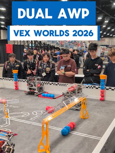 Dual AWP Robot at VEX Worlds 2026