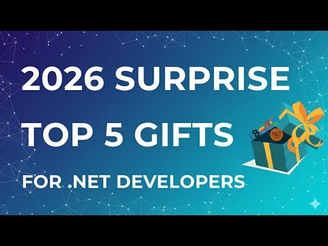 NEW YEAR SURPRISE: Top 5 Gifts for .NET Developers in 2026! 🎁 (Roadmap to Expert)