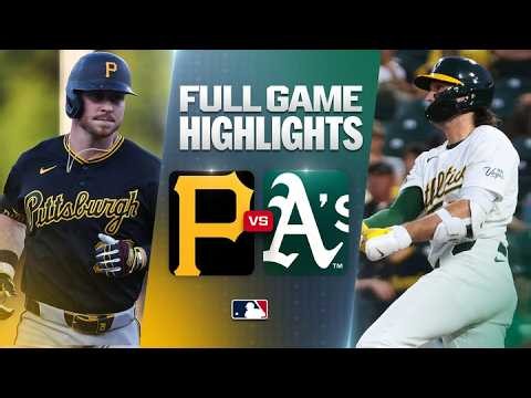 PIRATES vs. ATHLETICS Full Game Highlights (6/17/26) | MLB Highlights