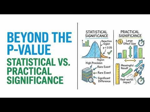 Econometrics basics-Beyond the P-Value: Statistical vs. Practical Significance