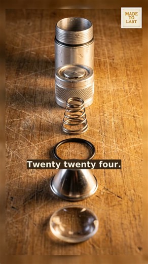 Your Flashlight's Battery Is Sealed Inside? A 1981 Maglite Still Has Parts You Can Buy.