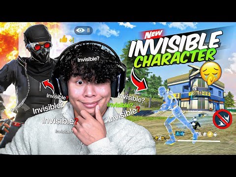 First Time Invisible Character in Free Fire 😱 I am Sorry !!