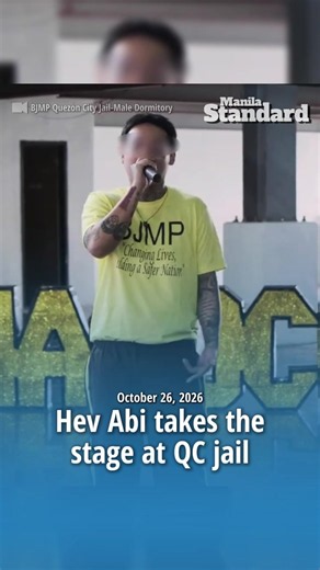 Hev Abi's Jail Concert: Rapper Performs at BJMP Quezon City