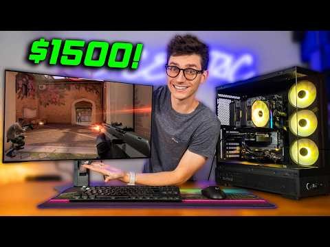 The DREAM $1500 Gaming PC Build!