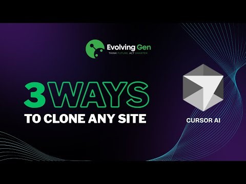 3 Ways to Clone Any Website Using Cursor AI (Step-by-Step)