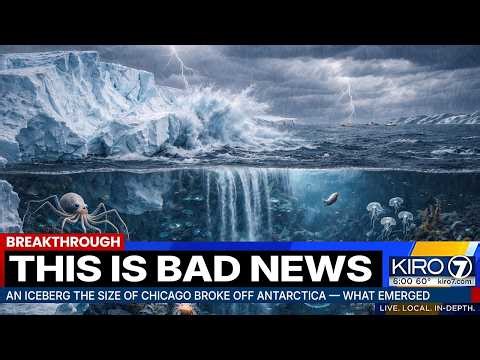 An Iceberg the Size of Chicago Broke Off Antarctica — What Emerged Beneath Shocked Scientists