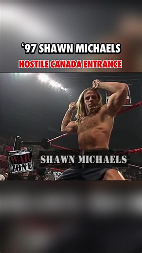 Shawn was so hated by the Canadian fans #wwe #shawnmichaels #hbk | shawn michaels
